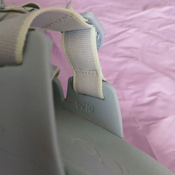 Chaco womens size 10 chillos slide sandals baby blue - Picture 5 of 6